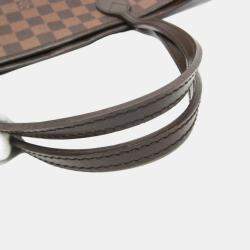 Louis Vuitton Ebene Damier Neverfull MM Tote Bag