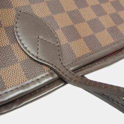Louis Vuitton Ebene Damier Neverfull MM Tote Bag