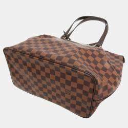 Pre Owned Louis Vuitton Ebene Damier Westminster GM Tote Bag