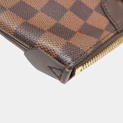 Pre Owned Louis Vuitton Ebene Damier Westminster GM Tote Bag