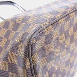 Pre Owned Louis Vuitton Ebene Damier Westminster GM Tote Bag