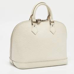 Pre Owned Louis Vuitton Ivorie Epi Leather Alma PM Bag
