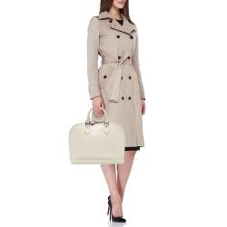 Pre Owned Louis Vuitton Ivorie Epi Leather Alma PM Bag