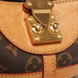 Pre Owned Louis Vuitton Monogram Canvas and Leather Duffle Bag