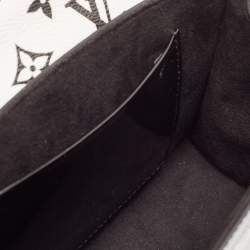 Pre Owned Louis Vuitton Black/White Vernis and Monogram Wynwood PM Bag