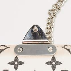 Pre Owned Louis Vuitton Black/White Vernis and Monogram Wynwood PM Bag