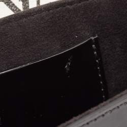 Pre Owned Louis Vuitton Black/White Vernis and Monogram Wynwood PM Bag