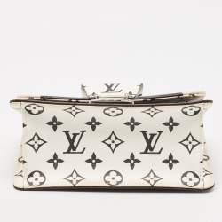 Pre Owned Louis Vuitton Black/White Vernis and Monogram Wynwood PM Bag