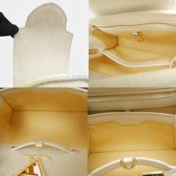 Pre Owned Louis Vuitton Snow Rainbow Taurillon Capucines Bb Handbag