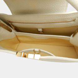 Pre Owned Louis Vuitton Snow Rainbow Taurillon Capucines Bb Handbag