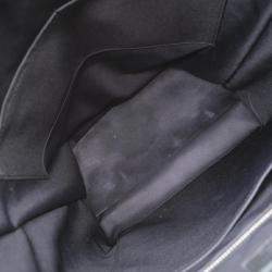 مملوكة مسبقًا حقيبة ظهر لوي فيتون كريستوفر PM إبي LV دائرة جلدية سوداء