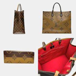 Pre Owned Louis Vuitton Monogram Canvas Giant Reverse OnTheGo GM Handbag
