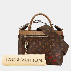 Louis Vuitton Brown Pvc Leather Monogram Reverse City Cruiser Pm Handbag