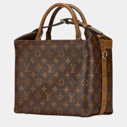 Louis Vuitton Brown Pvc Leather Monogram Reverse City Cruiser Pm Handbag