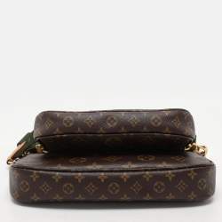 Louis Vuitton Green Monogram Canvas Multi Pochette Accessories Bag