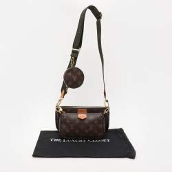 Louis Vuitton Green Monogram Canvas Multi Pochette Accessories Bag