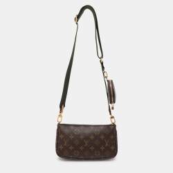 Louis Vuitton Green Monogram Canvas Multi Pochette Accessories Bag