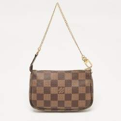 Pre Owned Louis Vuitton Monogram Canvas Mini Pochette Accessoires