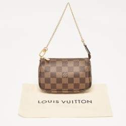 Pre Owned Louis Vuitton Monogram Canvas Mini Pochette Accessoires