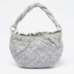Louis Vuitton Grey Monogram Leather Olympe Nimbus PM Bag