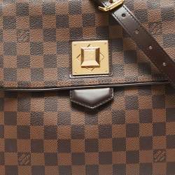 Pre Owned حقيبة لوي فيتون بيرغامو كانفاس دامييه أيبين MM