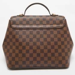 Pre Owned حقيبة لوي فيتون بيرغامو كانفاس دامييه أيبين MM