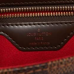 Pre Owned حقيبة لوي فيتون بيرغامو كانفاس دامييه أيبين MM