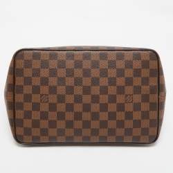 Pre Owned  حقيبة لوي فيتون بيرغامو كانفاس دامييه أيبين MM