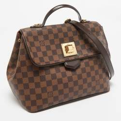 Pre Owned حقيبة لوي فيتون بيرغامو كانفاس دامييه أيبين MM