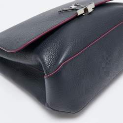 Louis Vuitton Blue Marine Leather Volta Bag