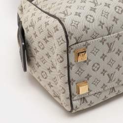 Pre Owned Louis Vuitton Green Monogram Mini Lin Josephine PM Bag