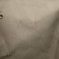 Pre Owned Louis Vuitton Green Monogram Mini Lin Josephine PM Bag