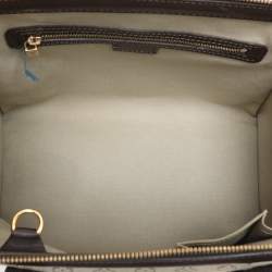 Pre Owned Louis Vuitton Green Monogram Mini Lin Josephine PM Bag