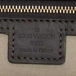 Pre Owned Louis Vuitton Green Monogram Mini Lin Josephine PM Bag