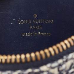 Louis Vuitton Blue Monoglam Speedy Bandouliere 20 Bag