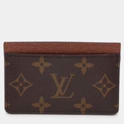 Louis Vuitton Brown Monogram Canvas Card Holder