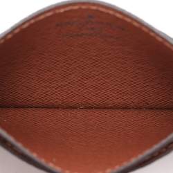 Louis Vuitton Brown Monogram Canvas Card Holder