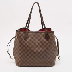 Louis Vuitton Damier Ebene Canvas Neverfull MM Bag