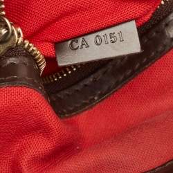 Pre Owned Louis Vuitton Damier Ebene Canvas Cabas Rivington GM Bag