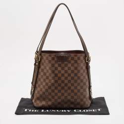 Pre Owned Louis Vuitton Damier Ebene Canvas Cabas Rivington GM Bag