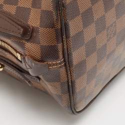 Pre Owned Louis Vuitton Damier Ebene Canvas Cabas Rivington GM Bag