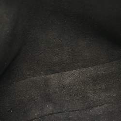 Pre Owned Louis Vuitton Black Giant Monogram Empreinte Mini Pochette Accessoires