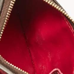 Louis Vuitton Magenta Monogram Canvas Zoe Wallet