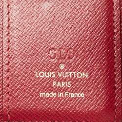 Louis Vuitton Magenta Monogram Canvas Zoe Wallet