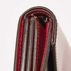 Louis Vuitton Magenta Monogram Canvas Zoe Wallet