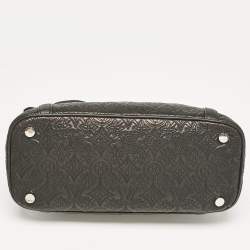 Pre Owned Louis Vuitton Black Monogram Leather Antheia Ixia PM Bag