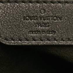 Pre Owned Louis Vuitton Black Monogram Leather Antheia Ixia PM Bag