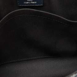 Louis Vuitton Navy Blue Monogram Tapestry Trunks PM Bag