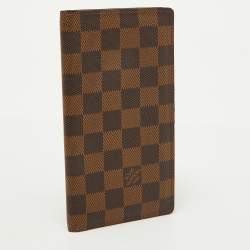 Louis Vuitton Damier Ebene Canvas Brazza Long Wallet