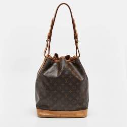 Louis Vuitton Monogram Canvas and Leather Noe Bag
